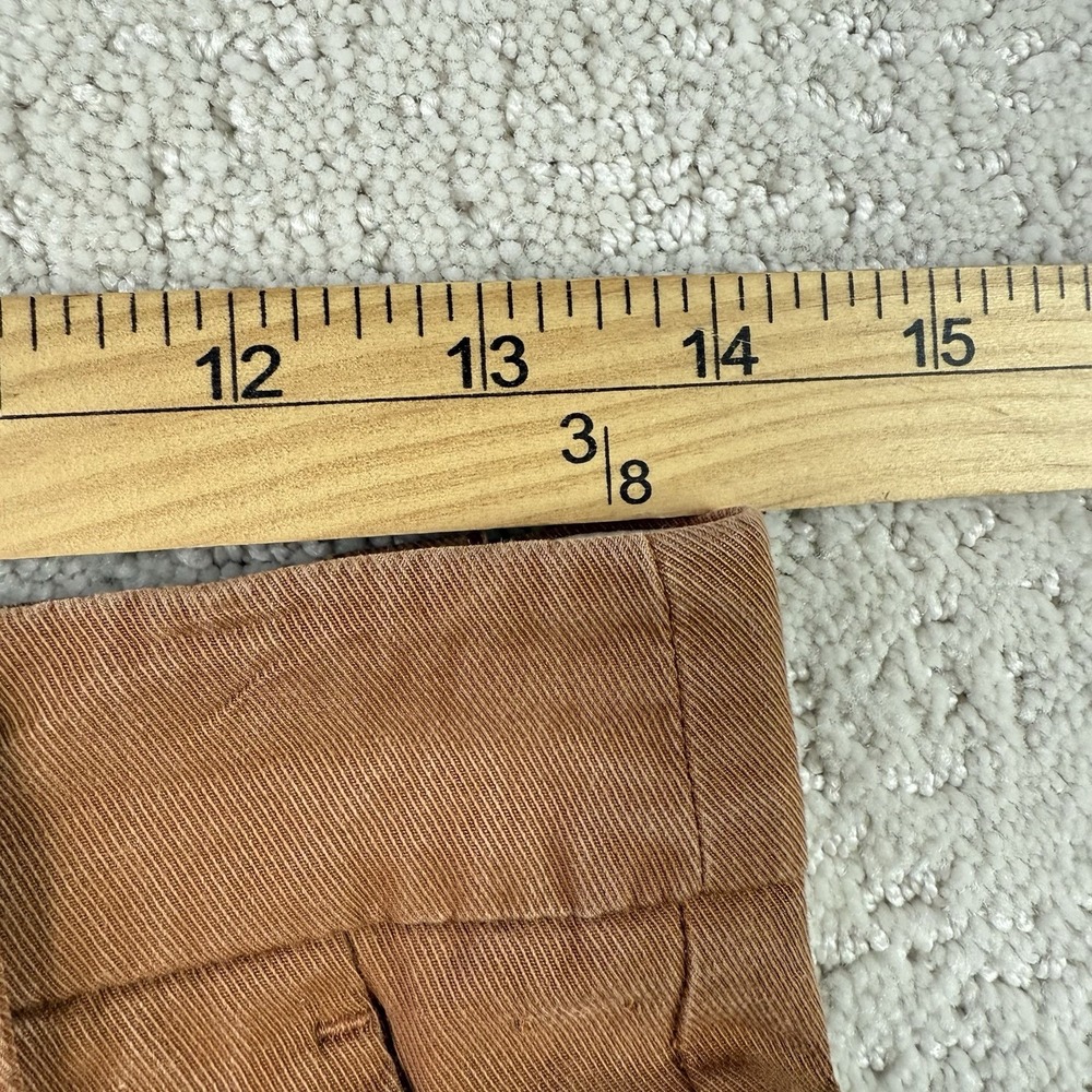 Sézane Constance Pants Women's 34 (US 2) Brown Pleated Wide Leg 26x28 $145 - Picture 7 of 11